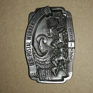 U S Postal Worker 1987 Belt Buckle